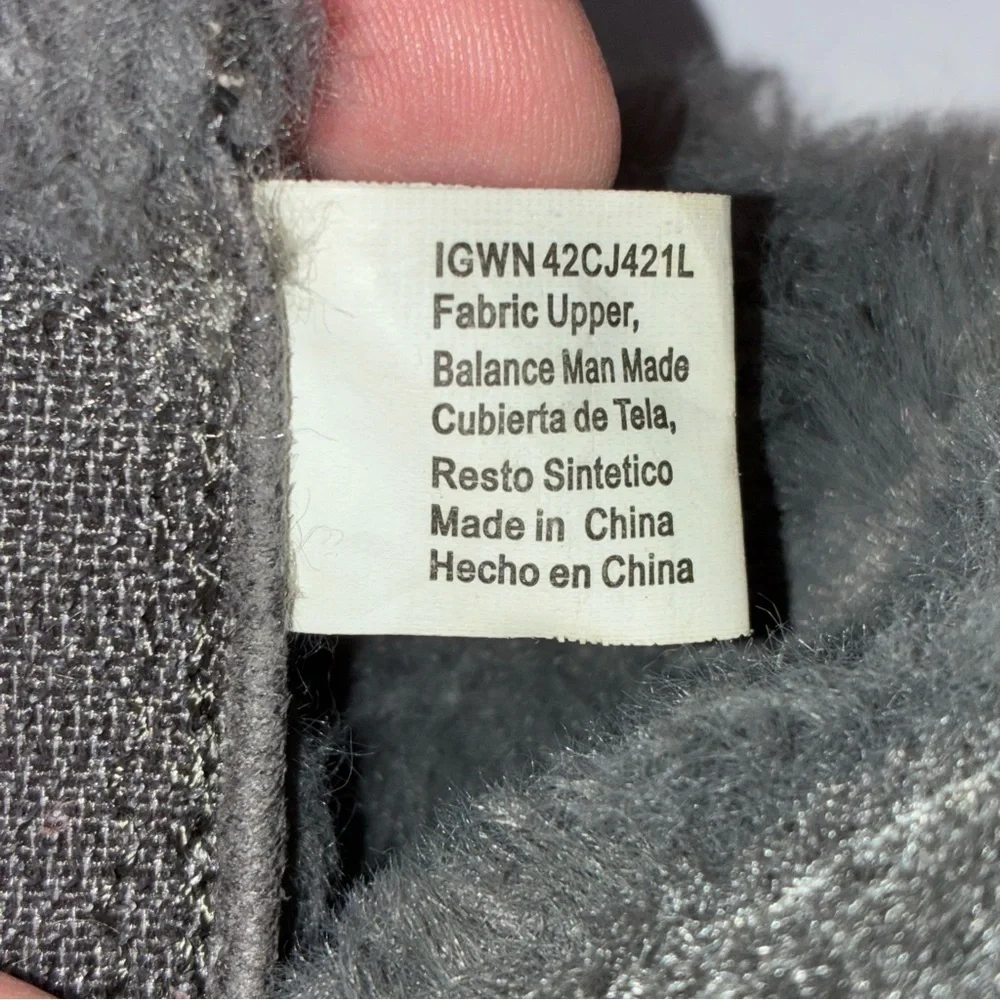 Wonder Nation Baby Girl Faux Fur Shearling Boot Gray Toddler Size 3